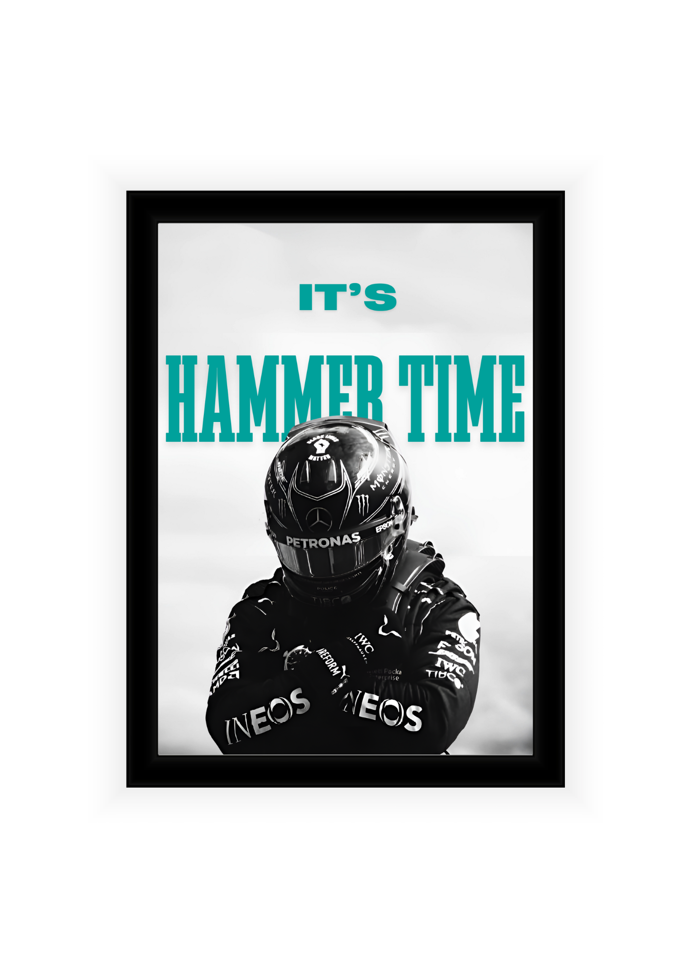 Plakat ,,IT'S HAMMER TIME"